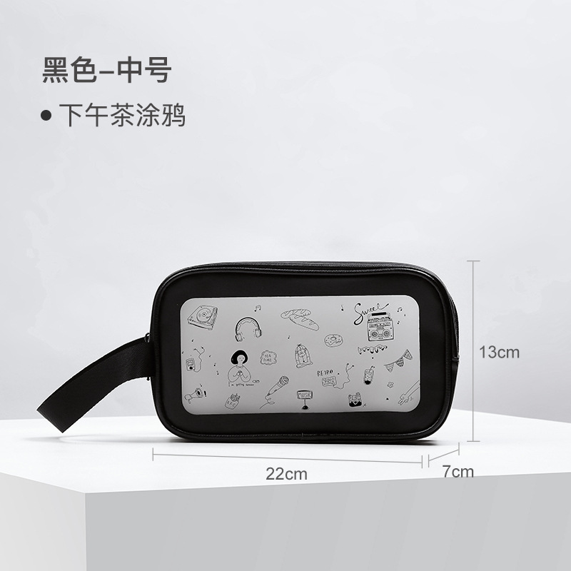 Bolsa de cosméticos de gran capacidad bolsa de almacenamiento bolsa de lavado portátil ropa de Viaje nuevo producto de baño de alta calidad femenina P