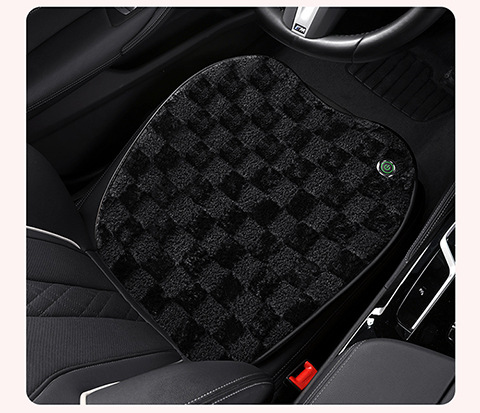 Beautiful Car Seat Cushion, High-End Winter Plush Car Thickeneded Warm Seat Cushion, Simple Universal Car Seat Cushion
