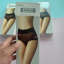 外贸尾单夏季奢牌Wolford沃尔福特女平角内裤高腰提臀塑身三角裤