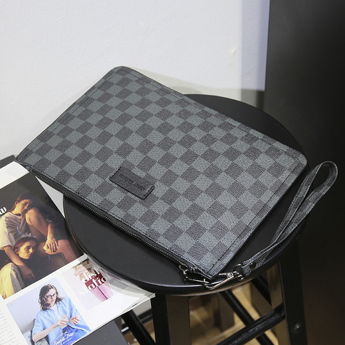 Men's clutch bag large capacity clutch bag card bag envelope bag with card slot hand bag 2024 new casual bag trend