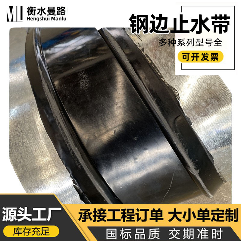 钢边式橡胶止水带管廊工程水利用遇水膨胀止水带钢边式橡胶止水带