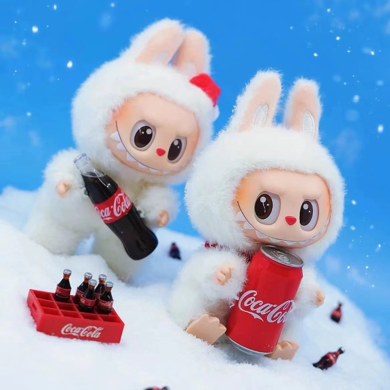 新しい第三世代コーララブブシリーズぬいぐるみビニールフェイスブラインドボックスマカロントレンディなギフトペンダント|undefined