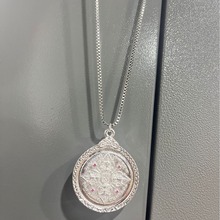 泰国佛牌四面佛银色版复古托尼贾吊坠精致百搭泰国古风特色