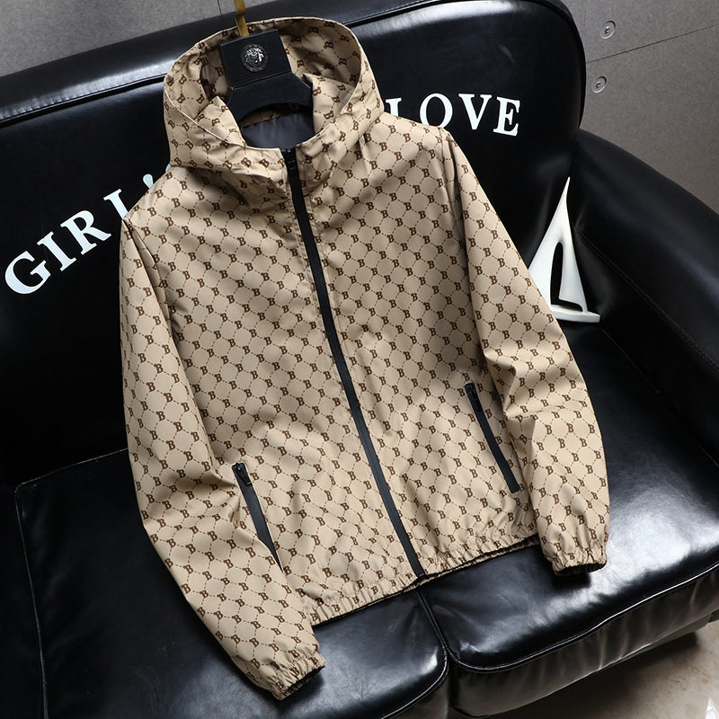 Veste d'automne à capuche pour hommes, nouvelle tendance, résistante au froid_voghion.com