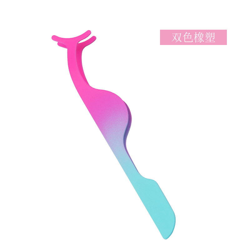 Suministro directo de fábrica rizador de pestañas ayuda de pestañas falsas pinzas de pestañas anti-sacudida de mano arco clip cosmético