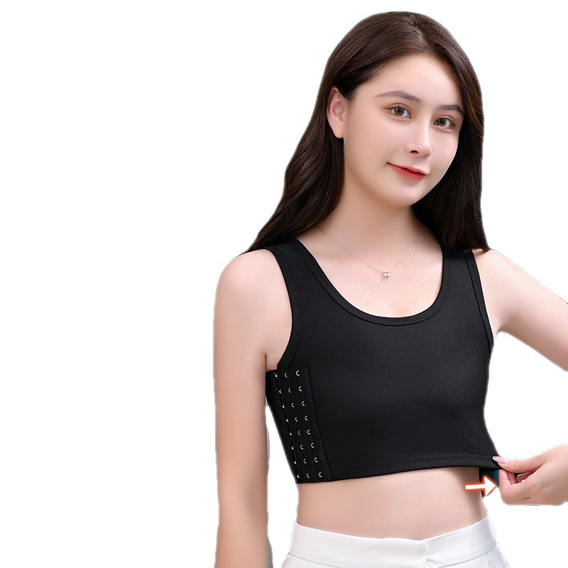 Les corsé chaleco corsé corto TT corsé grande pecho pequeño deportes anti-sacudida anti-Bump corsé ropa interior