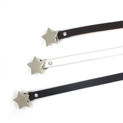 Trendy New Star Buckle Headband Belt for Women, Ins Style Jeans Skirt Accessory, Personalized Versatile Fashion Hip Belt