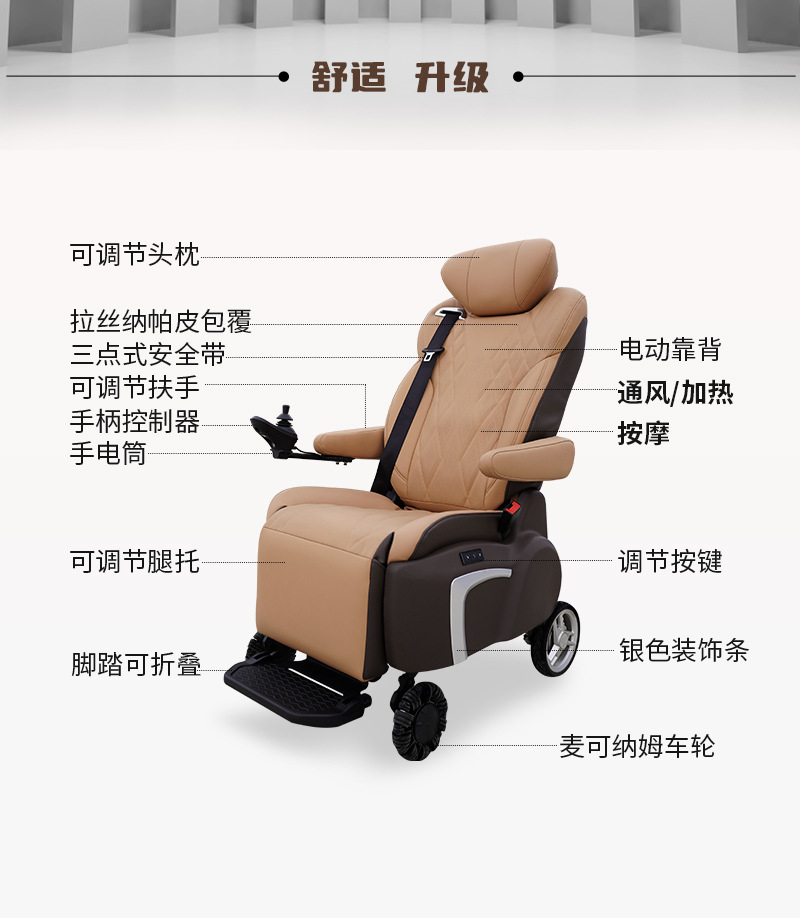 Separate Well-Being Seat Extraordinary Master Edition Electric Separate Wheelchair Helps Family Members Get in and Out of the Car