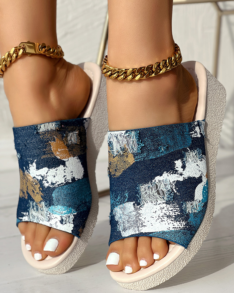 Women's Shoes for spring and summer new high top denim shoes, skull lace up women's shoes,  canvas shoes for women Korean version_voghion.com