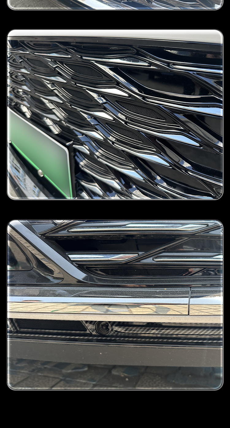 Buick GL8 anti-insect mesh snap-on front grille radiator protection net