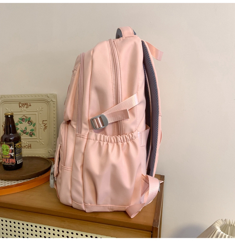 Exquisite schoolbag, large-capacity lightweight backpack for both men and women, backpack for 2024 junior high school, senior high school and college students, for commuting undefined