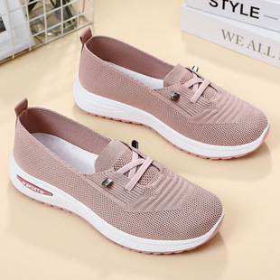 Shoes for Women 2025 Summer Cross-Border Dropshipping Casual Women's Shoes Breathable and Comfortable Middle-Aged and Elderly Mother's Shoes