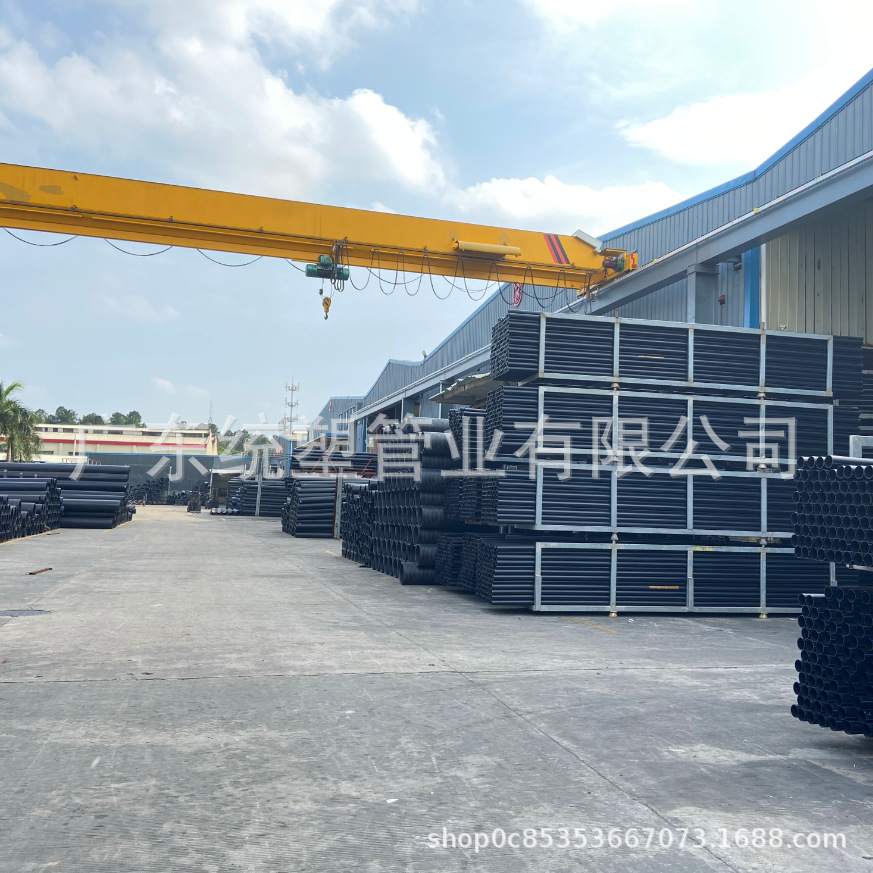 全新原料制作厂家供应PE自来水管统塑PE100级给水管1.0MPa DN50