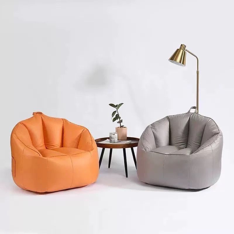 Bolsa de frijoles Habitación individual Sofá Apartamento pequeño Dormitorio Sala de estar Dormitorio Tatami Silla de ocio Tumbona perezosa Balcón