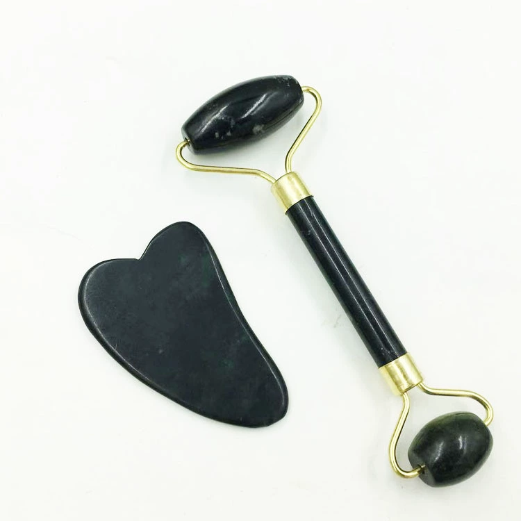 Cosmetic natural ore jade, massager for face