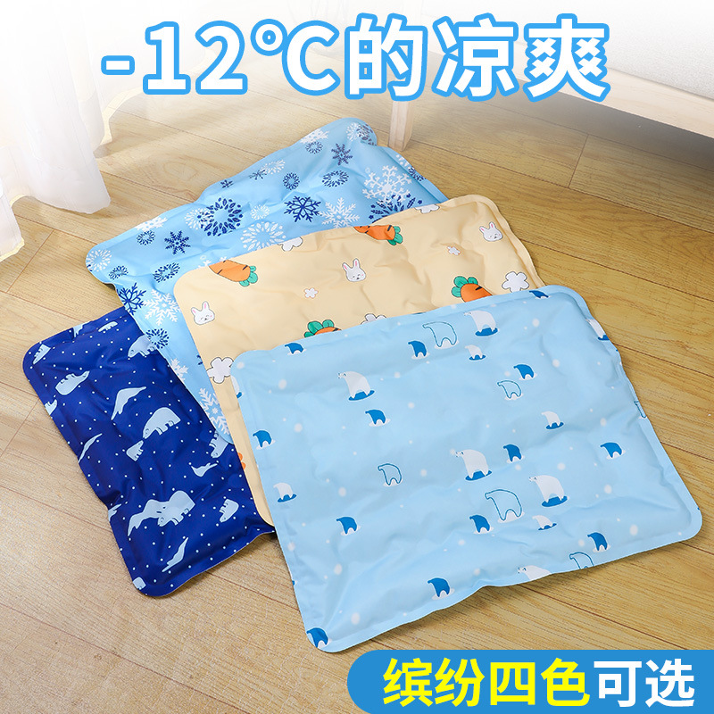 Refrigeración almohadilla de refrigeración almohadilla de gel de hielo suave almohadilla de hielo de verano para mascotas almohadilla de hielo para perros almohadilla de refrigeración para gatos almohadilla de hielo