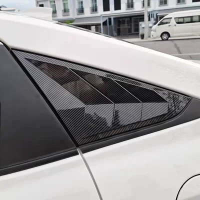 Triangular Blinds and Window Trim – Şüşə kənarı xromları/moldingləri