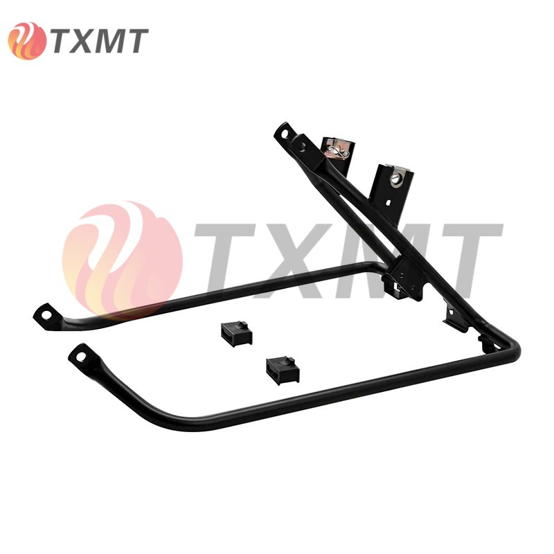 Suitable for Harley Road King Street Big Glide Modified Rear Box Rear Bumper Tail Box Guard Bracket 09-13 Years