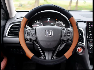 Steering wheel cover Wheel Cover, Universal for - black-coffee-38cm