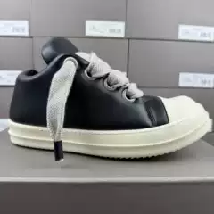 Ro Little Fat Ding Couple Style Retro Trendy Brand Dark Casual Sneakers with Thick Soles, Comfortable and Milky Soles