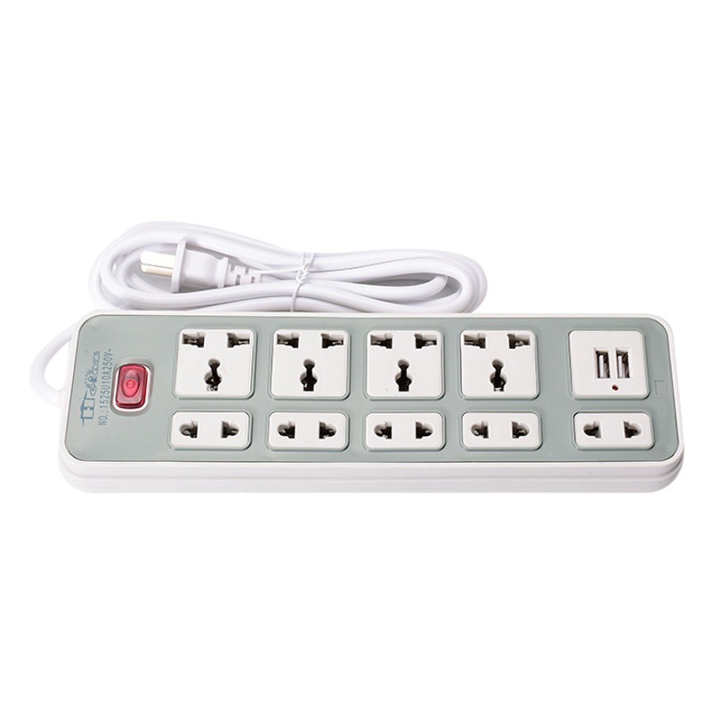 Sudeste de Asia Tailandia Myanmar tailandés estándar transfronterizo Red de Comercio Electrónico lote dos plano enchufe USB socket image 1