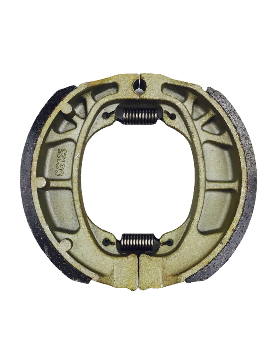 Zapata de freno de la motocicleta de la fuente de la fábrica, cojín de freno eléctrico rojo de la belleza CG125 GS125 del coche