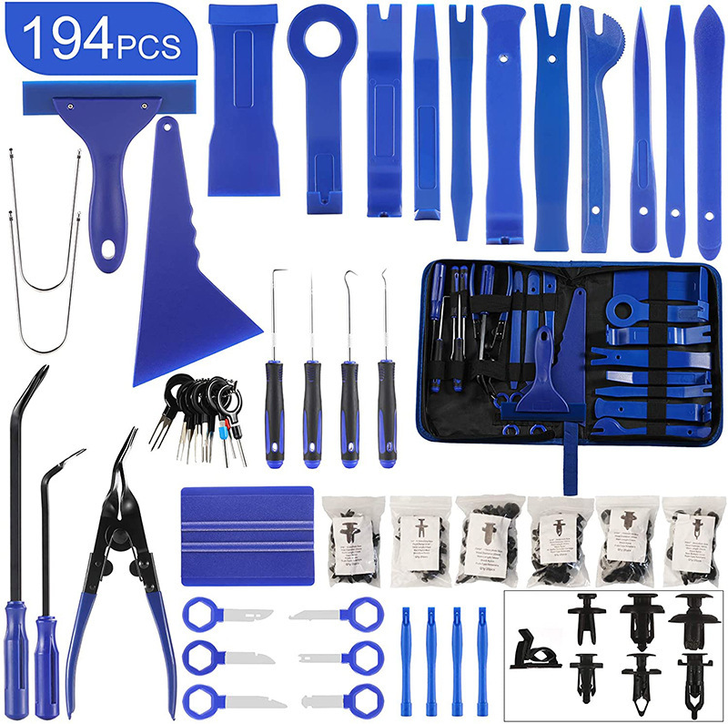 200 pieces of car instrument audio decoration removal tool panel door audio decoration removal 19/38 kit