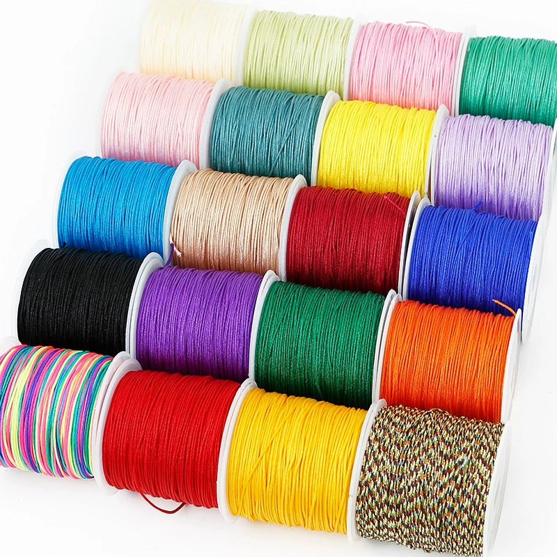 № 72 45 метров нефрита красная веревка браслет плетеная веревка линия ручной работы