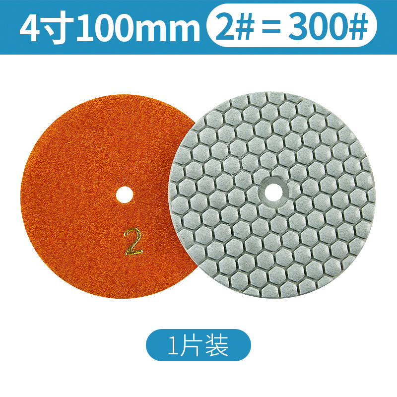 Diamante seco pieza de pulido de piedra pieza de mármol granito renovación azulejo recorte ángulo amoladora pieza de molienda