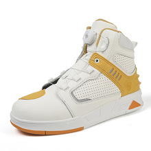 真皮机车鞋摩托车骑行鞋男骑士四季越野机车靴子赛车短靴四季摩旅