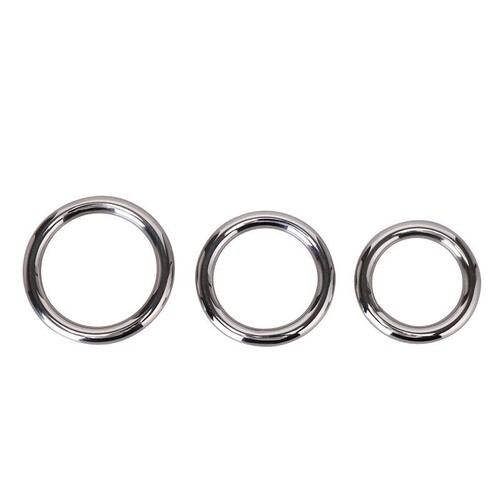 Stainless Steel Semen Locking Ring Exercise Long Lasting Cock Ring Flirting Male Adult Sex Toy Metal Penis Ring