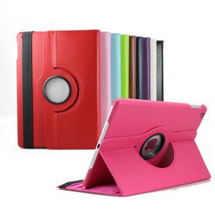 Suitable for Air4 Universal Mini6 Litchi Pattern 2021Ipad10.2 Rotating 360 Leather Case 12.9 Horizontal and Vertical Protective Case