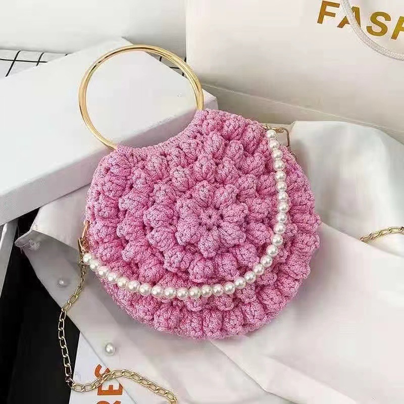 Materials set, handheld shoulder bag, DIY, internet celebrity