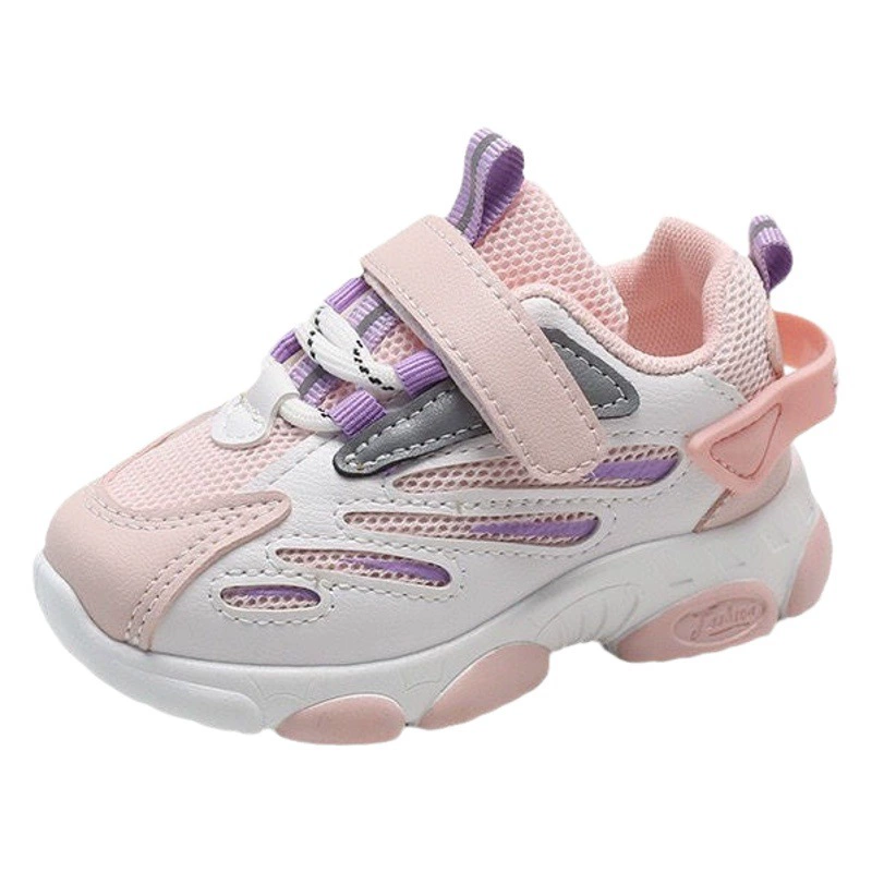 Детские кроссовки AJ для весны и осени, повседневная обувь для мальчиков и девочек, с литой подошвой.