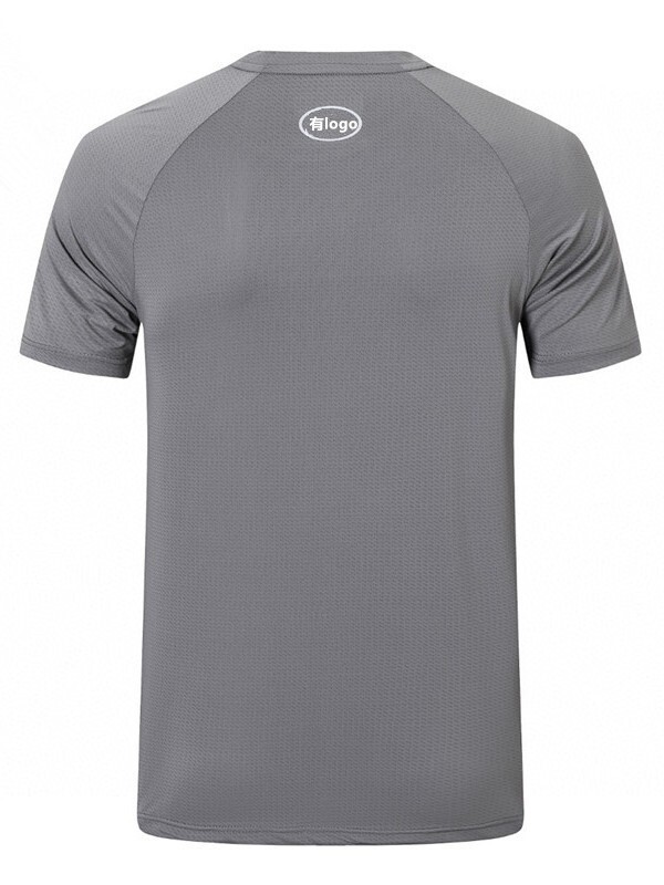 半袖メンズ新しい速乾性 Tシャツメンズ夏の新しいアイスシルク通気性トップランニングフィットネスルーズスポーツ服|undefined