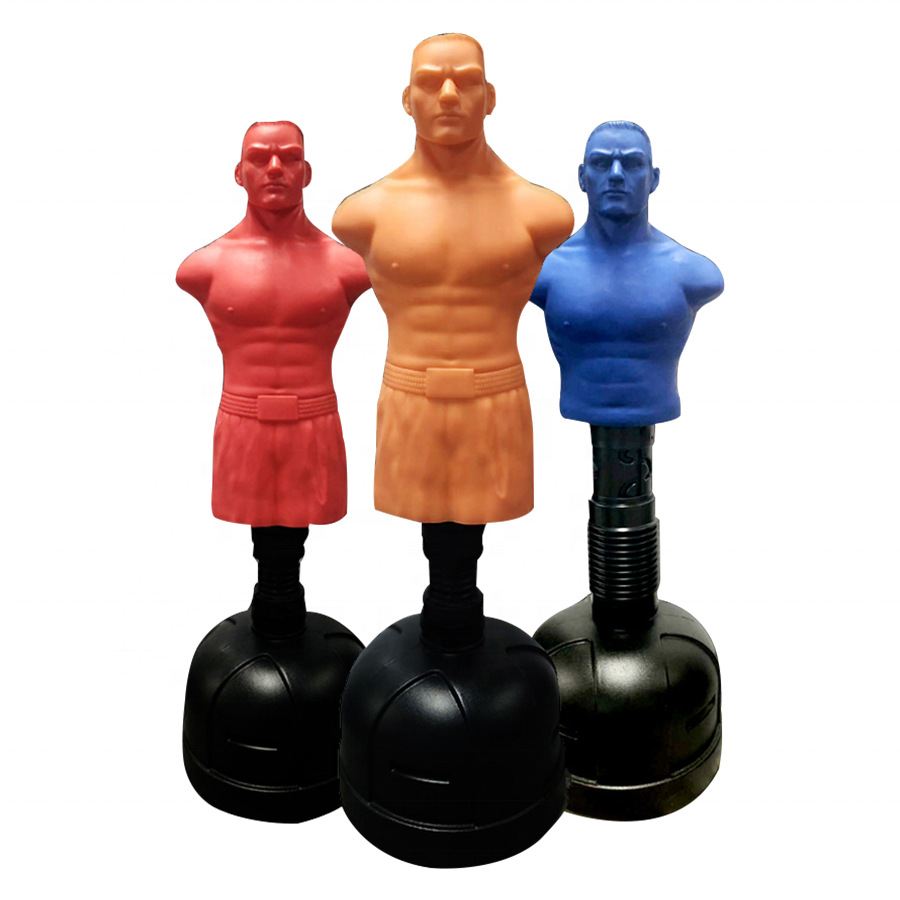 bolsa de arena maniquí de silicona equipo de entrenamiento de boxeo de goma blanco de boxeo de boxeo psicológico de descompresión catártica de lucha bolsa de arena tumbler