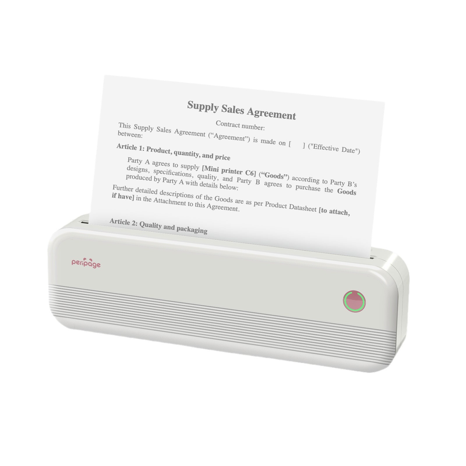 Handheld small printer, poster, (Cross-border trading), 4, bluetooth