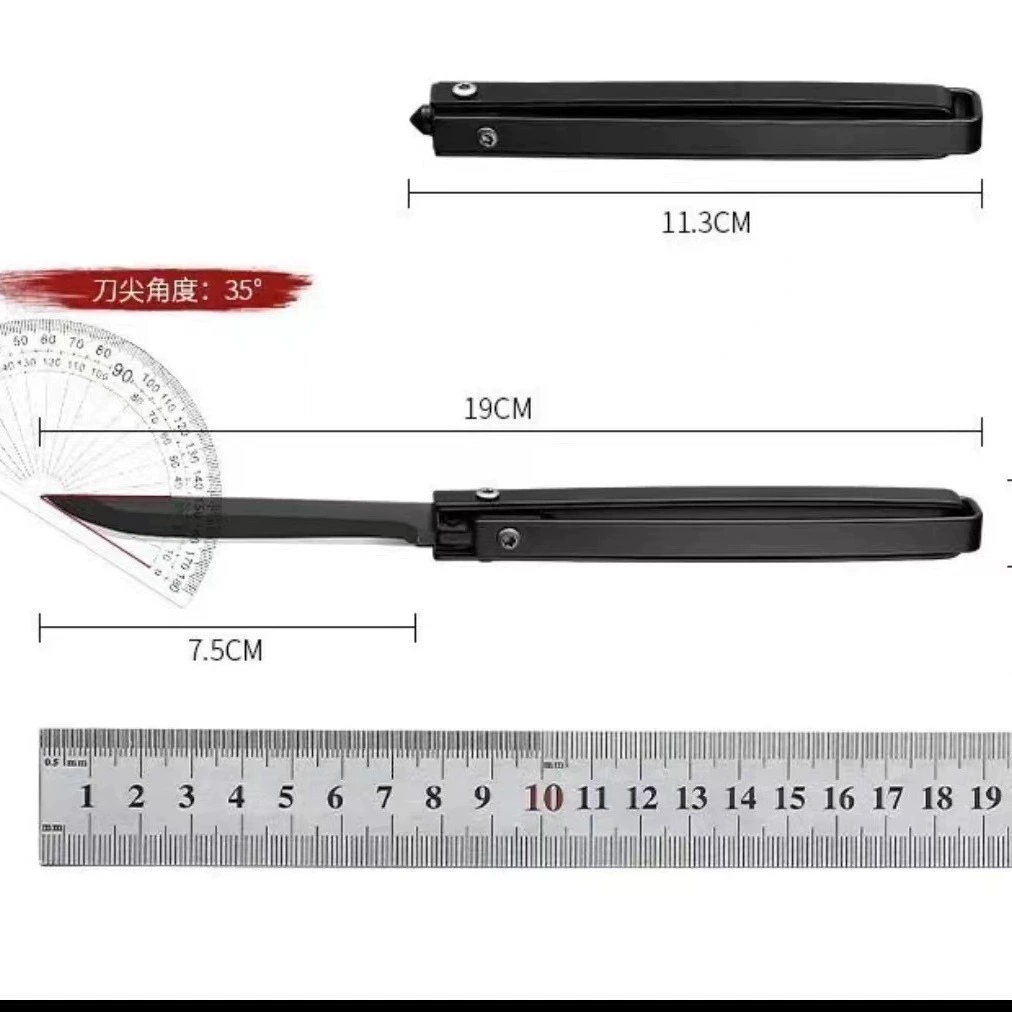 Universal mechanical handheld sharp pocket knife for home use stainless steel for camping