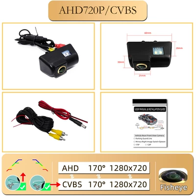 night vision reversing rear – Vehicle camera - golden-lens-0913-ford-transit-integrated-ahd720pcvbs-double-cut