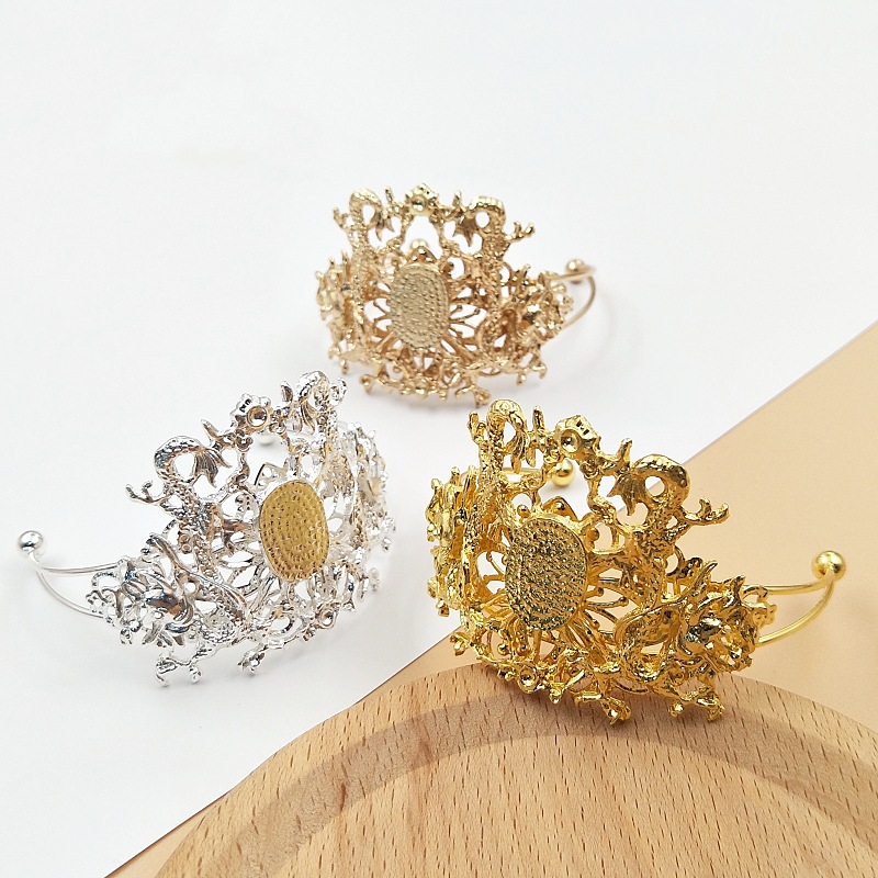 Antique alloy hair accessories Xianxia hair crown crown headdress made by Song and Ming Dynasty national style hairpin for men and women martial arts