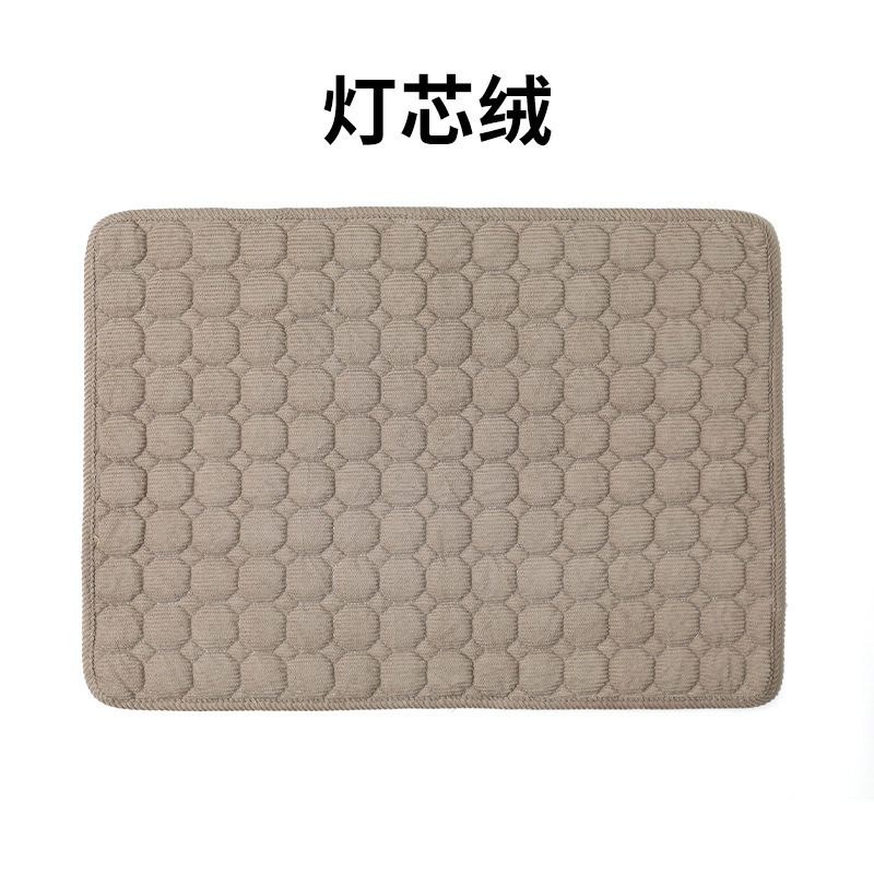 Nido para mascotas Estera universal para mascotas Estera de pana japonesa Pana resistente al desgaste y antideslizante Cosa para perros Cosa para gatos Productos para mascotas