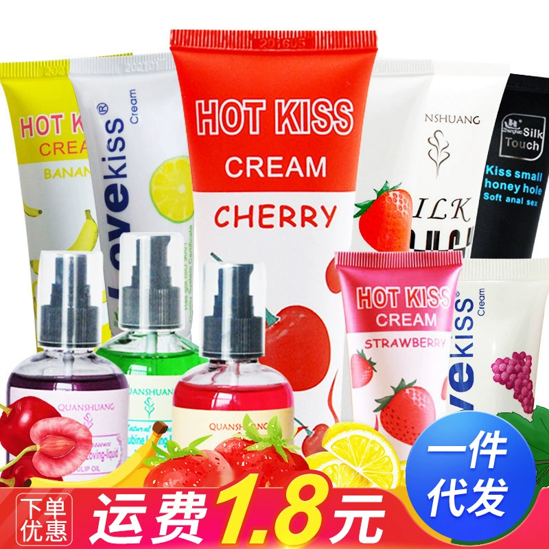 Fruity Cherry Strawberry смазочное масло для взрослых