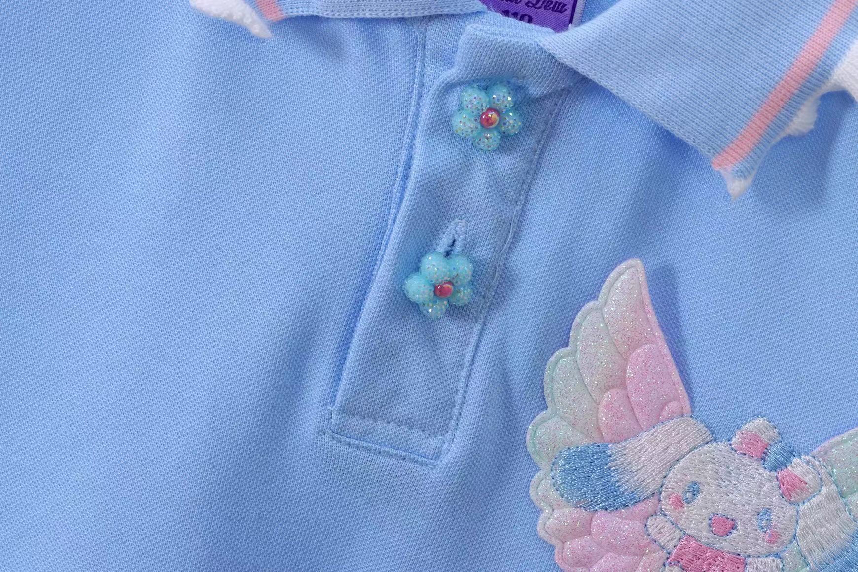 Mädchen Sanrio Polo Kragen Rock Set Sommer Für Große Kinder_voghion.com