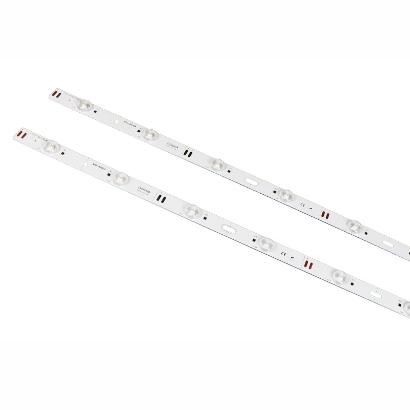Led Diffuse Reflection Lens Hard Light Strip Low Voltage 24V Soft Film Ceiling Advertising Light Box Dedicated Backlight Thickened Light Strip