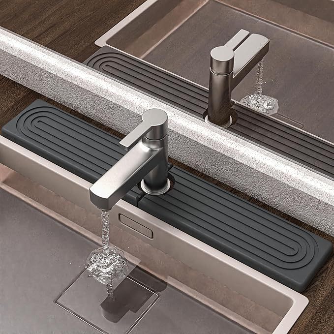 Grifos de agua silenciosos transfronterizos de agua de cocina de baño de agua de absorción de agua de barro de algas almohadilla dura almohadilla de secado de lavado de manos