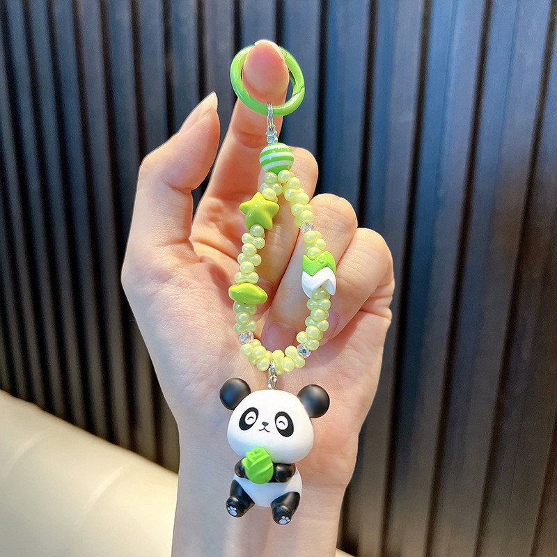 국보 판다 키링 - 그린