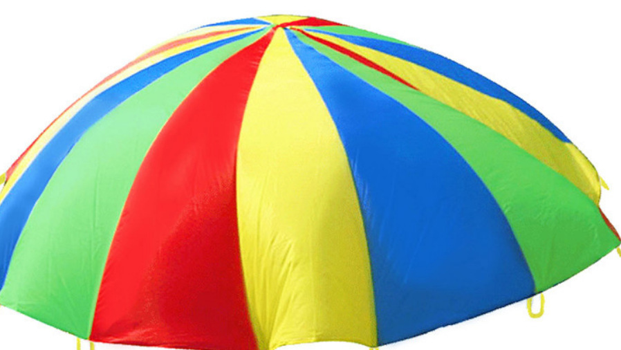 Hámster Arco Iris paraguas jardín de infantes al aire libre juego actividad equipo arco iris paraguas niños transfronterizo Amazon