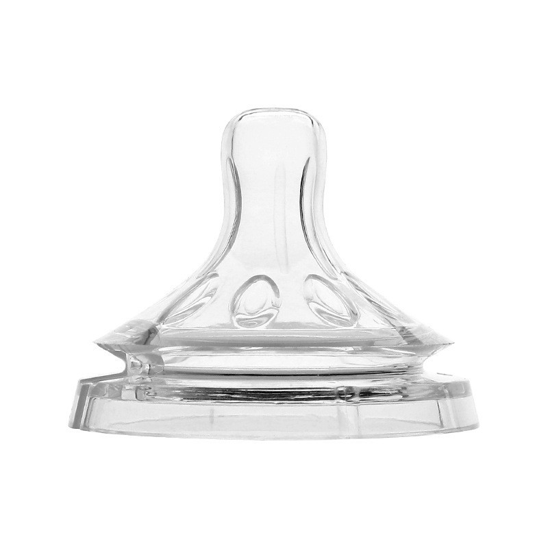Bebé de ancho calibre chupeta de calibre general bebé recién nacido simulación de leche materna silicona anti-inflamación líquido