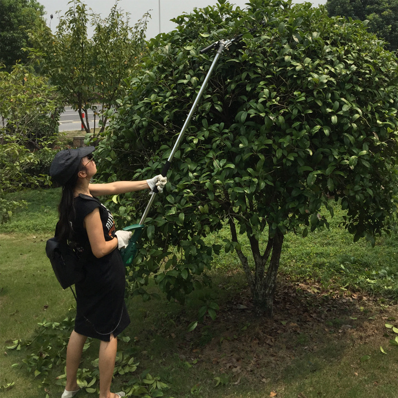 高空剪高枝剪直流伐木锯高枝锯剪果树枝剪刀粗枝修充电式电动48V