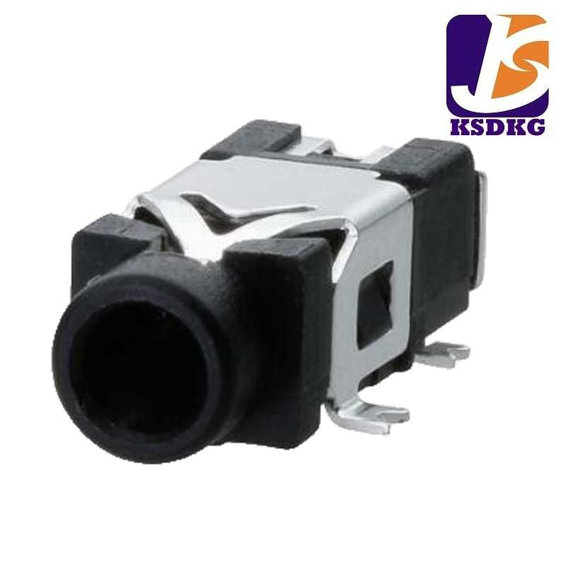 贴片2.5耳机插口5脚 双声道2.5音频母座  贴片耳机插座贴片型